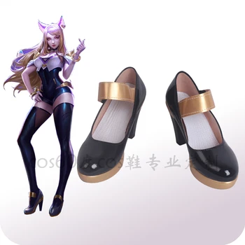 KDA AHRI Cosplay Shoes LOL K/DA Cosplay Game High-Heeled Shoes for Women PU Leather Cosplay Accessories Custom Made
KDA AHRI Cosplay Shoes LOL K/DA Cosplay Game High-Heeled Shoes for Women PU Leather Cosplay Accessories Custom Made