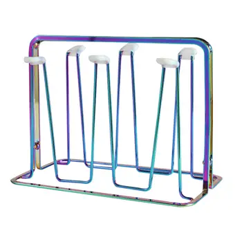 1pc Creative Colorful Iron Fashion Drain Shelf Cup Drainer Rack Drain Rack Drying Organizer for Cup
1pc Creative Colorful Iron Fashion Drain Shelf Cup Drainer Rack Drain Rack Drying Organizer for Cup