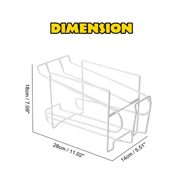 2 Tier Non-folding Storage Holder Rack Can Beer Beverage Soda Dispenser Rack Holder Organize Refrigerator Drink Storage Holder 
2 Tier Non-folding Storage Holder Rack Can Beer Beverage Soda Dispenser Rack Holder Organize Refrigerator Drink Storage Holder