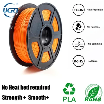 1kg 1.75mm PLA filament for 3D printing with 0.02mm tolerance and no bubble pla harmless material 3D print with Vacuum packact
1kg 1.75mm PLA filament for 3D printing with 0.02mm tolerance and no bubble pla harmless material 3D print with Vacuum packact