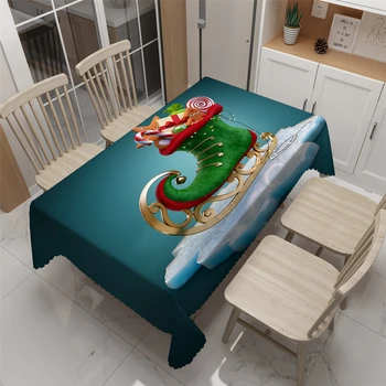 Nordic style Tablecloth Cartoon Christmas Green Boots Castle Pattern Thicken Cotton 3d Table cloth Decor for Dining Table Home
Nordic style Tablecloth Cartoon Christmas Green Boots Castle Pattern Thicken Cotton 3d Table cloth Decor for Dining Table Home