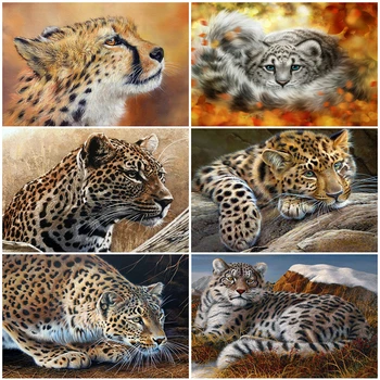 Evershine Diamond Embroidery Leopard Picture Of Rhinestones 5D Diamond Painting Animal Full Square Beaded New Arrival Handicraft
Evershine Diamond Embroidery Leopard Picture Of Rhinestones 5D Diamond Painting Animal Full Square Beaded New Arrival Handicraft