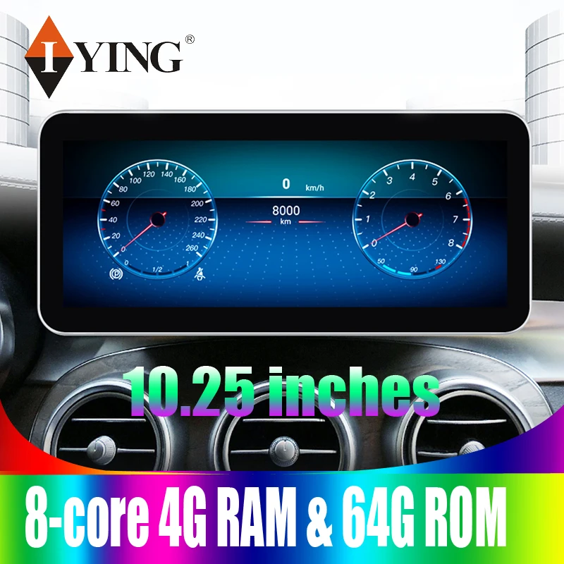 Android 9.0 10.25 inch Smart touch screen GPS Navigation Radio Player Car system For Benz GLk Class X204 2013-2015 year NTG4.5
Android 9.0 10.25 inch Smart touch screen GPS Navigation Radio Player Car system For Benz GLk Class X204 2013-2015 year NTG4.5