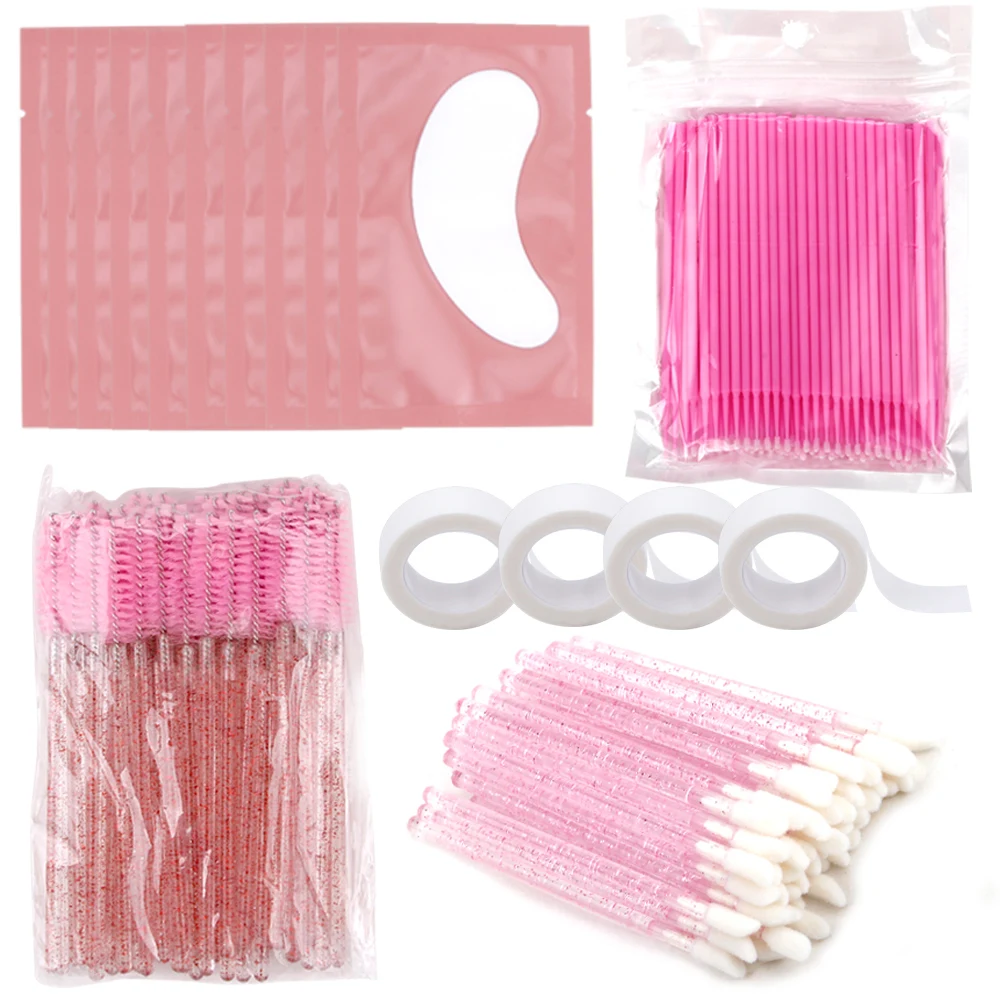 Eyelashes Set Eye Stickers Hydrogel Patches Eyelash Brushes Disposable Cotton Swab ndividual Adhesive Tape Lashes Accessories
Eyelashes Set Eye Stickers Hydrogel Patches Eyelash Brushes Disposable Cotton Swab ndividual Adhesive Tape Lashes Accessories