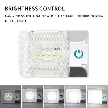 VODOOL 24LED 11-18V 3.6W 6W Touch Control Stepless Dimming Car Dome Light Auto Interior Ceiling Reading Lamp For RV Boat Yacht
VODOOL 24LED 11-18V 3.6W 6W Touch Control Stepless Dimming Car Dome Light Auto Interior Ceiling Reading Lamp For RV Boat Yacht