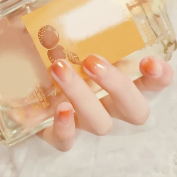 24pcs Charming Gradient Orange Color Fake Nail With Glue Tips Short Length Full Cover Professional DIY Art Sticker Tools TN
24pcs Charming Gradient Orange Color Fake Nail With Glue Tips Short Length Full Cover Professional DIY Art Sticker Tools TN