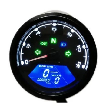 12V Motorcycle Racing Odometer Gauge LCD Screen Digital Speedometer Tachometer Universal
12V Motorcycle Racing Odometer Gauge LCD Screen Digital Speedometer Tachometer Universal