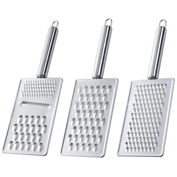 Cheese Grater Handheld Shredder, Grater Stainless Steel with Hanging Loop, Multi-Purpose Kitchen Food Graters for Cheese Chocola
Cheese Grater Handheld Shredder, Grater Stainless Steel with Hanging Loop, Multi-Purpose Kitchen Food Graters for Cheese Chocola
