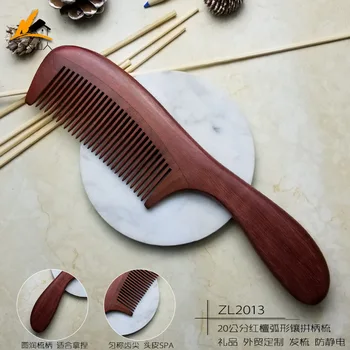 Zl da shan ren Wooden Comb Red Sandalwood Comb 20cm Arc Insert Gift
Zl da shan ren Wooden Comb Red Sandalwood Comb 20cm Arc Insert Gift