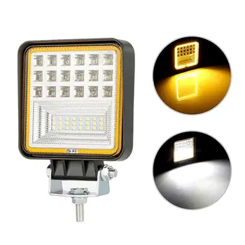 led work light 126W square with aperture car lights large field of view car lights practical portable
led work light 126W square with aperture car lights large field of view car lights practical portable