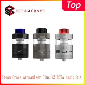 Newest Steam Crave Aromamizer Plus V2 RDTA 30mm basic kit with 8ml Capacity Vape tank 810 Drip Tip Atomizer
Newest Steam Crave Aromamizer Plus V2 RDTA 30mm basic kit with 8ml Capacity Vape tank 810 Drip Tip Atomizer