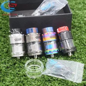 

Vape Atomizer MAGE Kylin M RTA v2 RTA Base 24mm 3ml/4.5ml Tank Atomizer Top honeycomb airflow Large Build Deck Vaporizer Tank