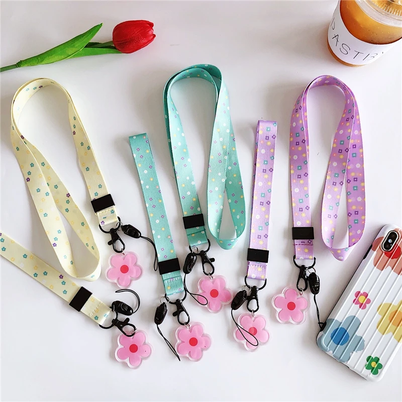 Cartoon Flower Pattern Pendant Mobile Phone Lanyard Long Cute Wrist Rope Mobile Phone Universal Long Rope Lanyard
Cartoon Flower Pattern Pendant Mobile Phone Lanyard Long Cute Wrist Rope Mobile Phone Universal Long Rope Lanyard