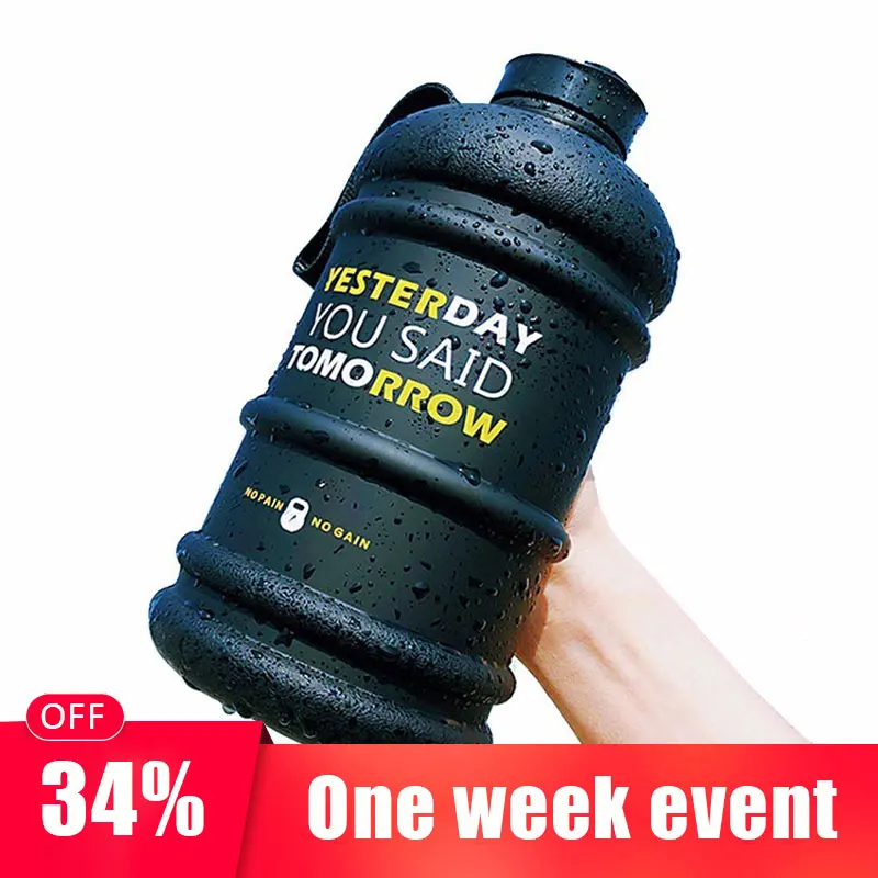 700ml / 2.2L Large Capacity Drink Water Bottle Sport Free Gym Training Kettle for Outdoor Picnic Bicycle Climbing Big Cup Jug
700ml / 2.2L Large Capacity Drink Water Bottle Sport Free Gym Training Kettle for Outdoor Picnic Bicycle Climbing Big Cup Jug