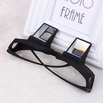Large Size Horizontal Lazy Glasses Lying Down Bed Reading Watching High Definition Prism Eye Glasses Spectacles (Black) 
Large Size Horizontal Lazy Glasses Lying Down Bed Reading Watching High Definition Prism Eye Glasses Spectacles (Black)