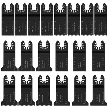 20pcs Multi-Function Bi-metal Precision Saw Blade Oscillating Multitool Saw Blade for Renovator Power Cutting Multimaster Tools
20pcs Multi-Function Bi-metal Precision Saw Blade Oscillating Multitool Saw Blade for Renovator Power Cutting Multimaster Tools