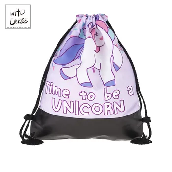 Who Cares Unicorn Drawstring Bag For Shoes In School Children Backpack Gym Bag 3D Printing Leather Drawstring Backpack
Who Cares Unicorn Drawstring Bag For Shoes In School Children Backpack Gym Bag 3D Printing Leather Drawstring Backpack