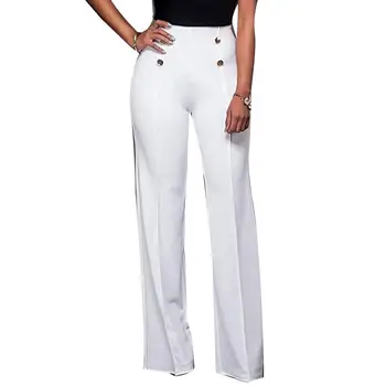 High Waist Wide Leg Pants Trousers Women Fashion Summer Loose Casual Office Pants Slacks for Women Palazzo Pants Flare Pants 
High Waist Wide Leg Pants Trousers Women Fashion Summer Loose Casual Office Pants Slacks for Women Palazzo Pants Flare Pants
