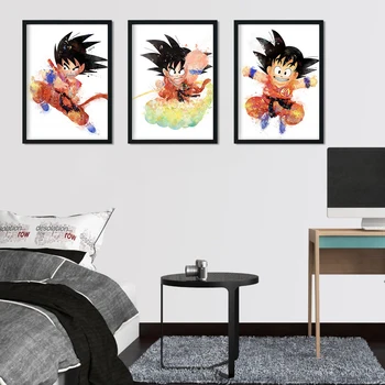 Dragon Ball Z Sun Wukong Family Decoration Painting Poster Watercolor Style hight quality home Decor Art Decor wall art o94
Dragon Ball Z Sun Wukong Family Decoration Painting Poster Watercolor Style hight quality home Decor Art Decor wall art o94