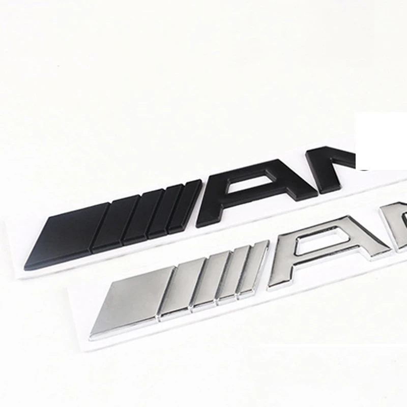 Car Badge Logo for Mercedes-Benz AMG Car Label Car Sticker C-class E-class Wordmark Modified AMG Metal Rear Logo Tail Mark Plate
Car Badge Logo for Mercedes-Benz AMG Car Label Car Sticker C-class E-class Wordmark Modified AMG Metal Rear Logo Tail Mark Plate
