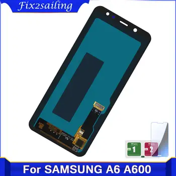 A600 LCD For Samsung Galaxy A6 2018 A600 A600F SM-A600FN LCD Display Touch Screen Digitizer Assembly
A600 LCD For Samsung Galaxy A6 2018 A600 A600F SM-A600FN LCD Display Touch Screen Digitizer Assembly