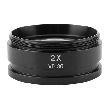 Stereo Microscope Assisted Objective Lens,KP-2X Auxiliary Microscope Objective Lens for Stereo Microscope 48mm Mounting Thread
Stereo Microscope Assisted Objective Lens,KP-2X Auxiliary Microscope Objective Lens for Stereo Microscope 48mm Mounting Thread