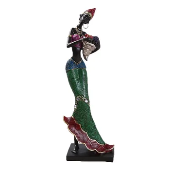 Folk Style Dancing Girl Crafts Hand Painting Sculpture Miniature Model Decoration Ornaments Living Room Desktop Decoration 
Folk Style Dancing Girl Crafts Hand Painting Sculpture Miniature Model Decoration Ornaments Living Room Desktop Decoration