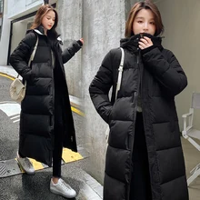 2021 Winter Women's Down Jacket Mid-length Loose Large Size Thick Down Jacket Women's Down Jacket Solid Color Down Cotton Parka
2021 Winter Women's Down Jacket Mid-length Loose Large Size Thick Down Jacket Women's Down Jacket Solid Color Down Cotton Parka
