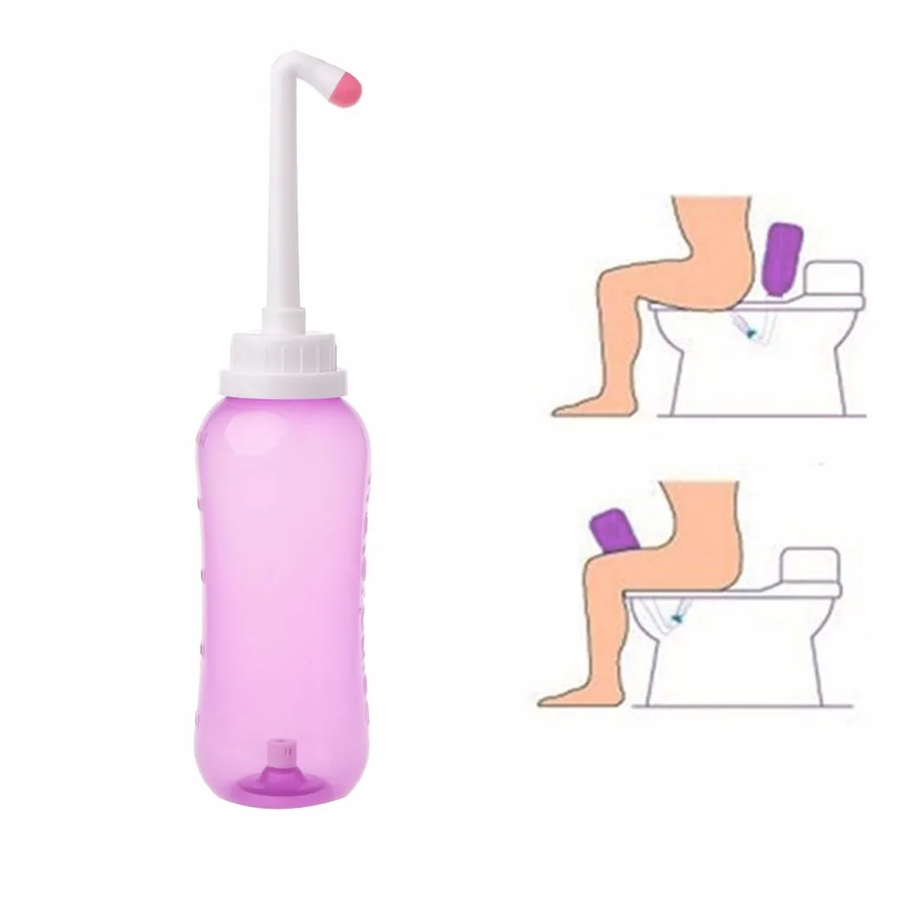 500ml Portable Travel Hand Held Bidet Sprayer Personal Cleaner Hygiene Bottle Spray Washing
500ml Portable Travel Hand Held Bidet Sprayer Personal Cleaner Hygiene Bottle Spray Washing