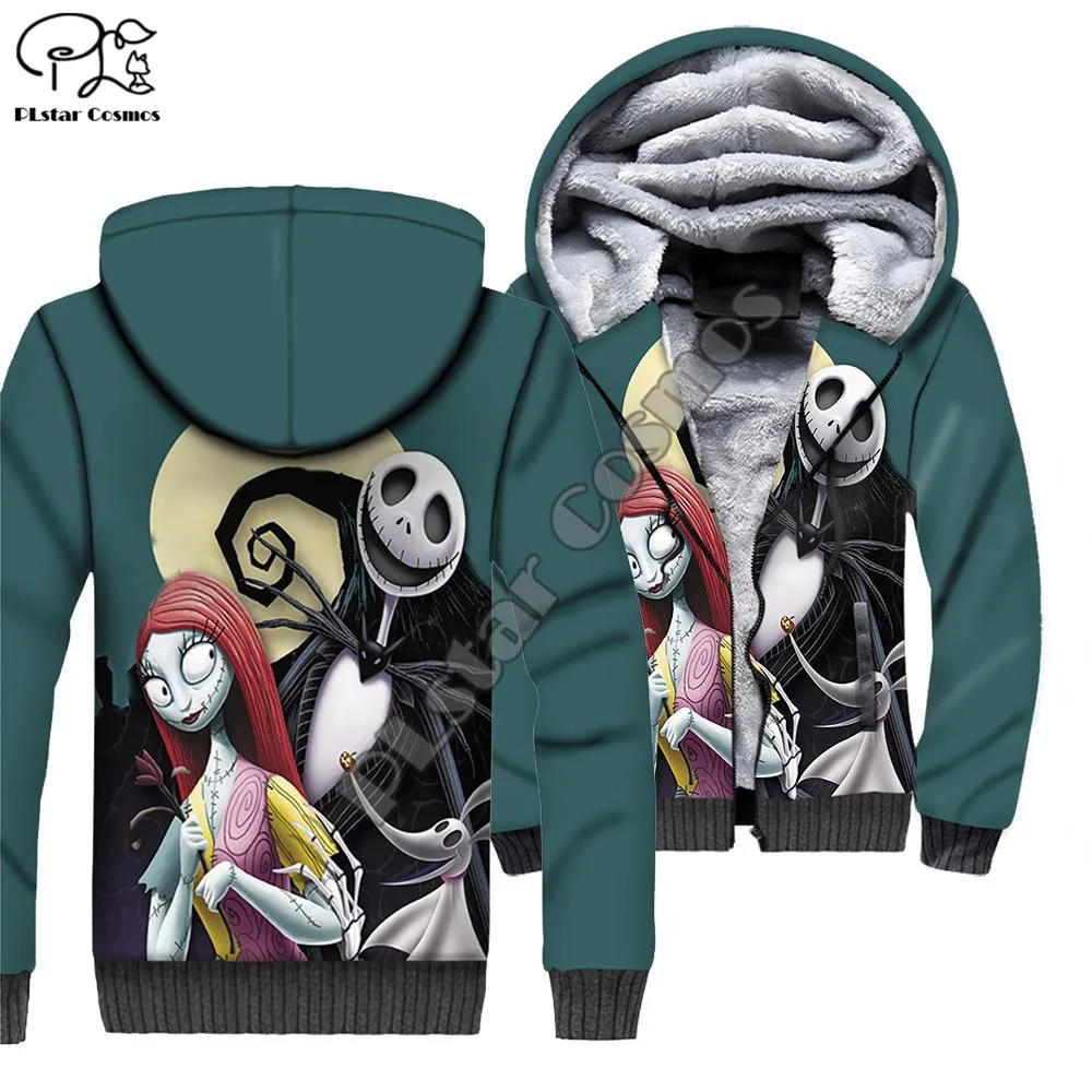 The Nightmare Before Christmas 3D printed zipper Hoodies Men Women Fashion Warm double plus velvet jacket cosplay costumes 04
The Nightmare Before Christmas 3D printed zipper Hoodies Men Women Fashion Warm double plus velvet jacket cosplay costumes 04