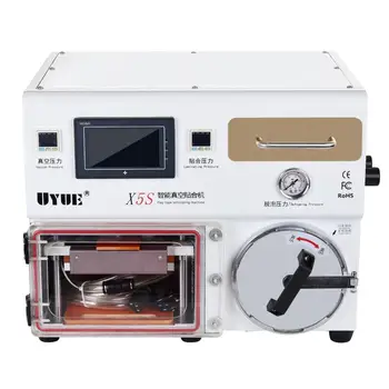 UYUE X5S automatic Laminating machine, external vacuum pump, air compressor, can fit curved screen 9-inch Defoaming no bubble
UYUE X5S automatic Laminating machine, external vacuum pump, air compressor, can fit curved screen 9-inch Defoaming no bubble