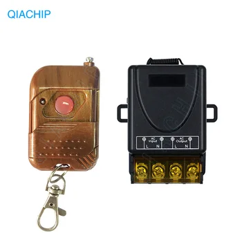QIACHIP AC 110V-250V 30A 1 CH Wireless 433Mhz RF Relay Receiver Remote Control Switch For Water Pump Motor Transmitter Switches
QIACHIP AC 110V-250V 30A 1 CH Wireless 433Mhz RF Relay Receiver Remote Control Switch For Water Pump Motor Transmitter Switches