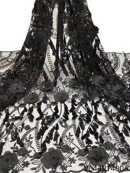 BEAUTIFICAL african beads 3d lace fabrics flower black tulle lace with embroidery party lace for dress fabric 3d ML43N140
BEAUTIFICAL african beads 3d lace fabrics flower black tulle lace with embroidery party lace for dress fabric 3d ML43N140