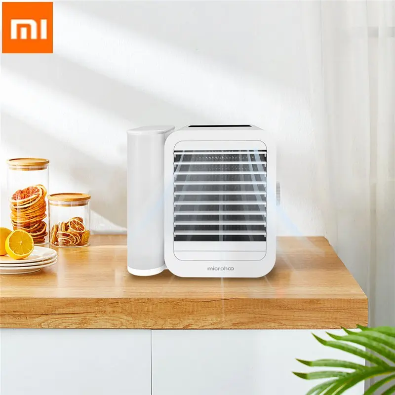 Xiaomi Mijia Microhoo Mini Air Conditioning Fan Computer Single Cold Humidification Mini Portable Control Sleep Silence Energy
Xiaomi Mijia Microhoo Mini Air Conditioning Fan Computer Single Cold Humidification Mini Portable Control Sleep Silence Energy