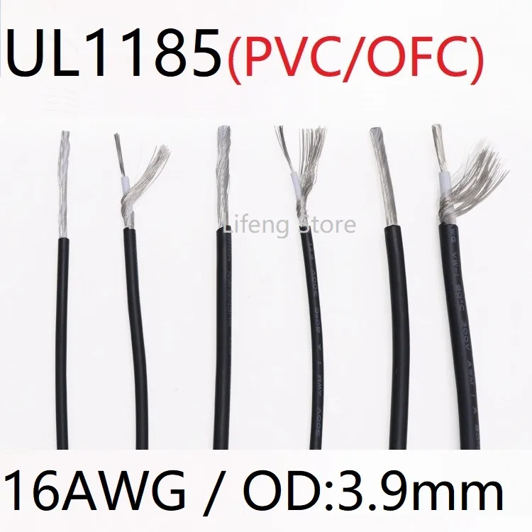 UL1185 16AWG Shielded Wire Signal Cable OD 3.9mm Channel Audio Line PVC Insulated Single Core OFC Copper Vedio Electronic Cable
UL1185 16AWG Shielded Wire Signal Cable OD 3.9mm Channel Audio Line PVC Insulated Single Core OFC Copper Vedio Electronic Cable