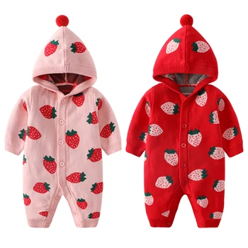 Knitted Baby Rompers Toddler Girl Clothes Cute Girls Clothing Newborn Baby Spring Clothes Hooded Infant Jumpsuits
Knitted Baby Rompers Toddler Girl Clothes Cute Girls Clothing Newborn Baby Spring Clothes Hooded Infant Jumpsuits