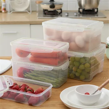 Plastic Storage Bins Refrigerator Storage Box Food Storage Container with Lid Kitchen Fridge Cabinet Freezer Desk Organizer
Plastic Storage Bins Refrigerator Storage Box Food Storage Container with Lid Kitchen Fridge Cabinet Freezer Desk Organizer