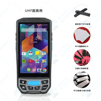 Handheld RFID UHF Reader Writer Data Collector Android Portable 2D WIFI 4G Bluetooth UHF RFID Reader with Barcode Scanner
Handheld RFID UHF Reader Writer Data Collector Android Portable 2D WIFI 4G Bluetooth UHF RFID Reader with Barcode Scanner