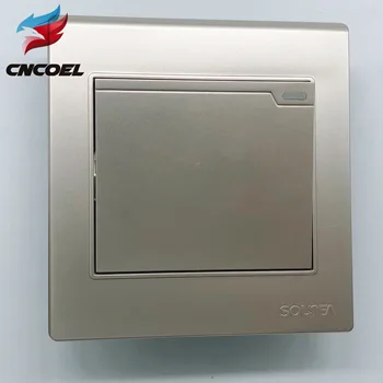 1 Gang 2 Way Push button switch Panel Light Switch On / Off Pass Through Wall Switch 10A
1 Gang 2 Way Push button switch Panel Light Switch On / Off Pass Through Wall Switch 10A