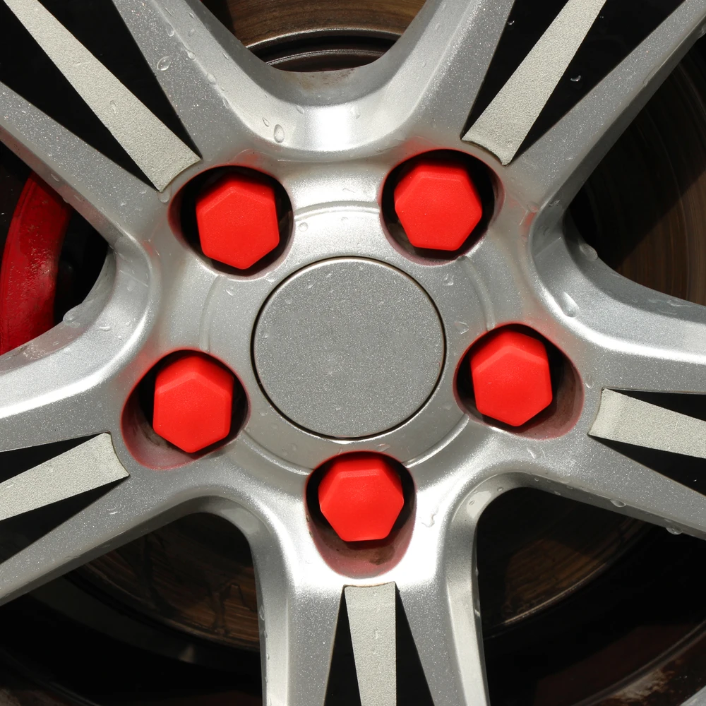 19 мм 20 шт. силиконовые колпачки для колесных гаек Suzuki SX4 SWIFT Alto Liane Grand Vitara S-Cross |