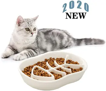 Ceramic Bowls Feader For Cat Unique Fishbone Fun Interactive Design Feeder Bowl,Preventing Pet Feeder Anti Gulping Health
Ceramic Bowls Feader For Cat Unique Fishbone Fun Interactive Design Feeder Bowl,Preventing Pet Feeder Anti Gulping Health