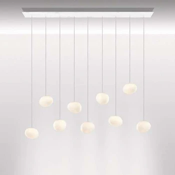 Nordic LED Pendant Lights Italy Foscarini Gregg White Globe Glass Egg Hanging Lamp Living Dining Room Kitchen Lighting Fixture
Nordic LED Pendant Lights Italy Foscarini Gregg White Globe Glass Egg Hanging Lamp Living Dining Room Kitchen Lighting Fixture
