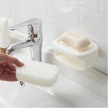 New double-layer Soap Box Cute Solid Color SeamlessHome Shower Bathroom Soap Box Rack Can Be Soapy Wall Hanging Soap Box
New double-layer Soap Box Cute Solid Color SeamlessHome Shower Bathroom Soap Box Rack Can Be Soapy Wall Hanging Soap Box