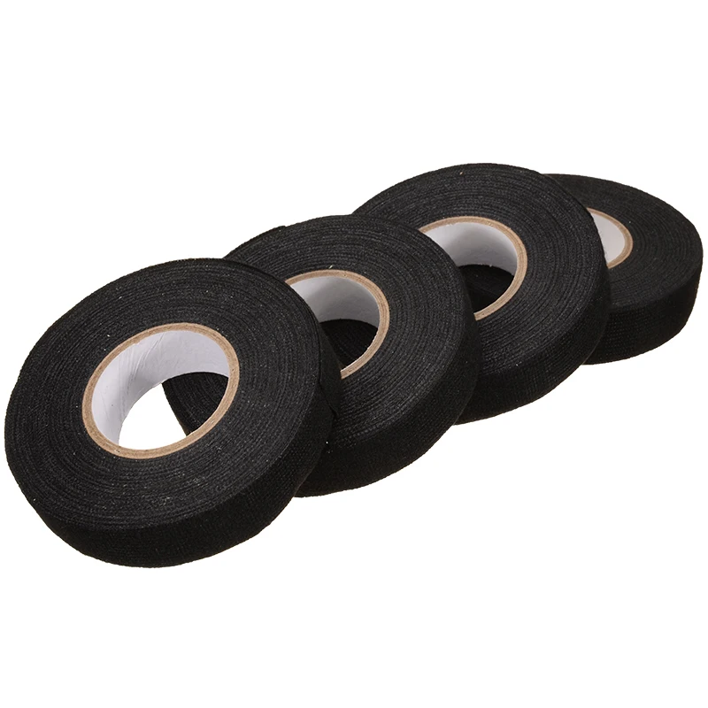 4pcs 15M X 19mm Car Wiring Harness Tape Black Flannel Adhesive Felt Tape Cloth Fabric Tape Self Adhesive Felt Tape
4pcs 15M X 19mm Car Wiring Harness Tape Black Flannel Adhesive Felt Tape Cloth Fabric Tape Self Adhesive Felt Tape