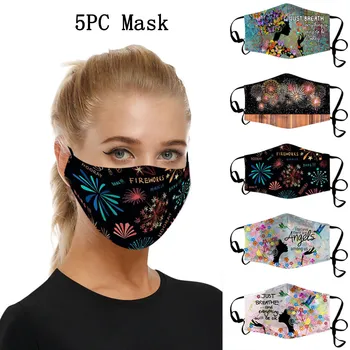 5pc Adult Mouth Masks for Protection Face Mask Washable Earloop Mask Breathable Earloop Mouth Cover Face Shiled#3
5pc Adult Mouth Masks for Protection Face Mask Washable Earloop Mask Breathable Earloop Mouth Cover Face Shiled#3