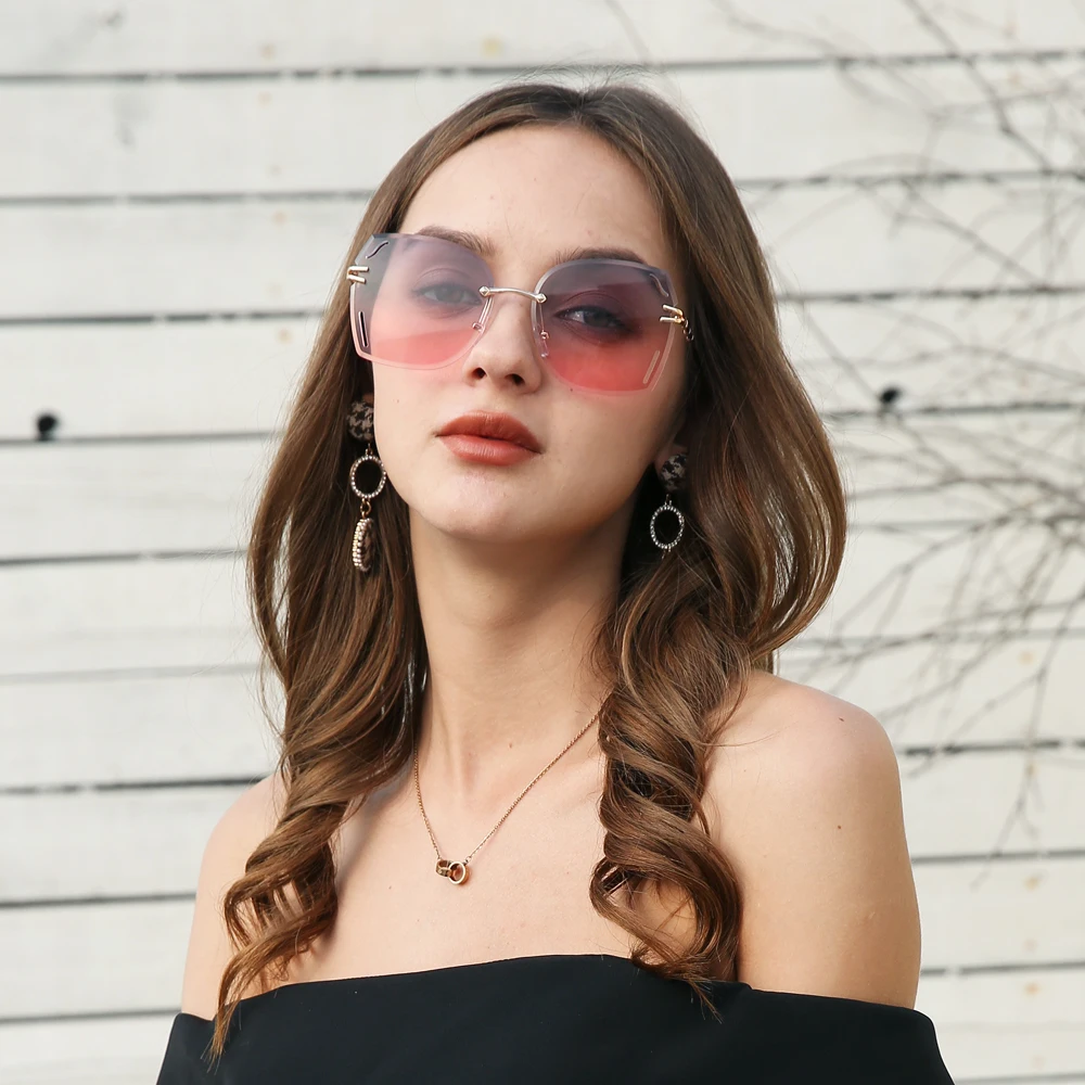 

New Fashion Sunglasses Ladies Luxury Brand Rectangle Sun Glasses lentes de sol mujer okulary przeciwsłoneczne óculos de sol