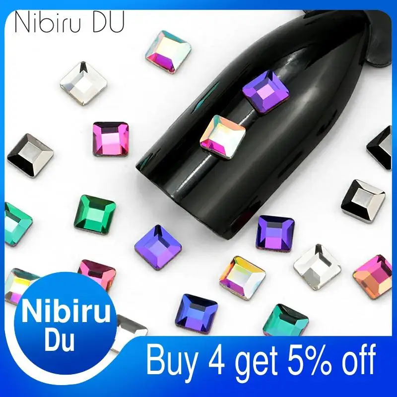 20 pcs Square Colorful 3mm 3D Designs Glass Nail Decorations Rhinestones For DIY Manicure Nail Art Stones Decorations
20 pcs Square Colorful 3mm 3D Designs Glass Nail Decorations Rhinestones For DIY Manicure Nail Art Stones Decorations