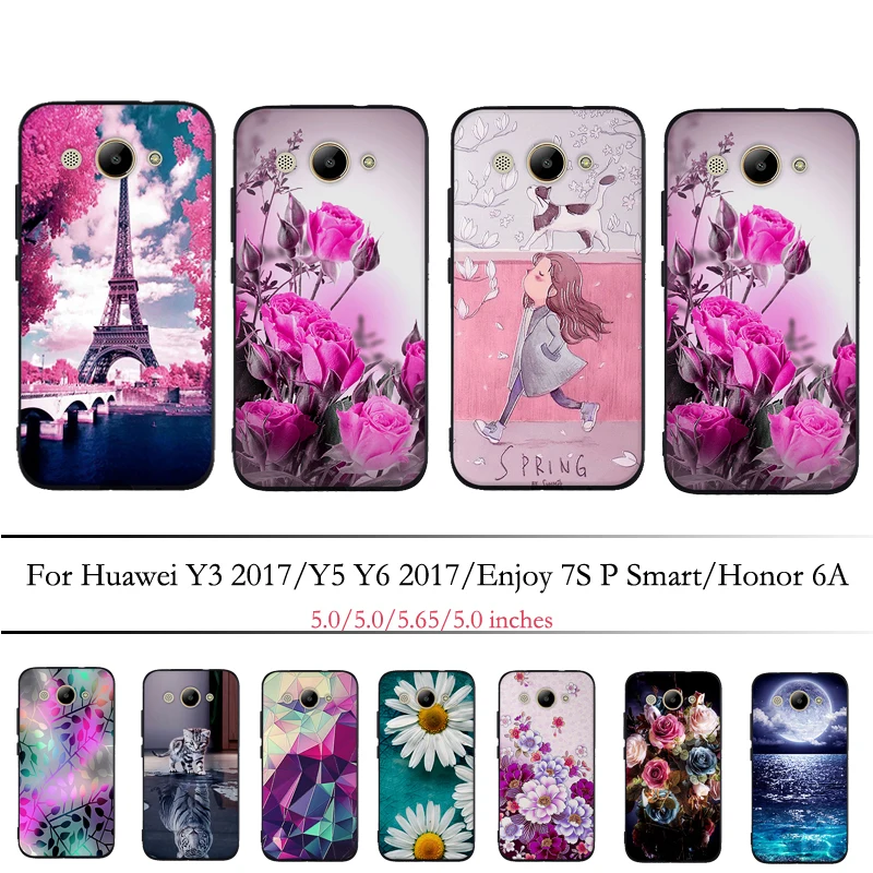 Case for Huawei Y3 2017 Y5 2017 Y6 2017 Case Soft TPU Silicone Cover for Huawei Enjoy 7S P smart Huawei Honor 6A Cover Fundas
Case for Huawei Y3 2017 Y5 2017 Y6 2017 Case Soft TPU Silicone Cover for Huawei Enjoy 7S P smart Huawei Honor 6A Cover Fundas