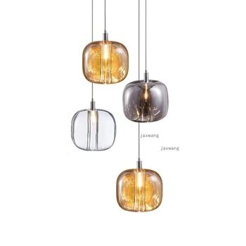 Nordic LED Living Room Glass Hanging Lamp Luxury Luster Loft Chandelier Modern Bedroom Chandelier Lighting Kitchen Fixtures
Nordic LED Living Room Glass Hanging Lamp Luxury Luster Loft Chandelier Modern Bedroom Chandelier Lighting Kitchen Fixtures