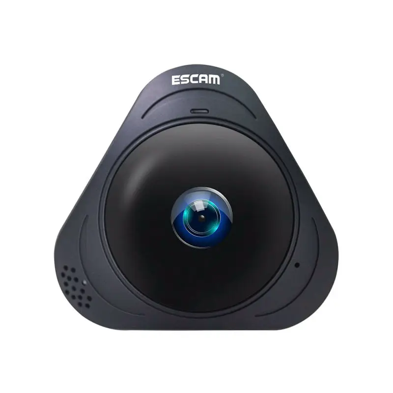 Escam Q8 Hd 960P 1.3Mp 360 Degree Panoramic Monitor Fisheye Wifi Ir Infrared Camera Vr Camera With Two Way Audio/Motion Detector
Escam Q8 Hd 960P 1.3Mp 360 Degree Panoramic Monitor Fisheye Wifi Ir Infrared Camera Vr Camera With Two Way Audio/Motion Detector